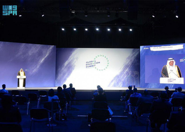 كلمة ولي العهد في "القمة العالمية للتعليم