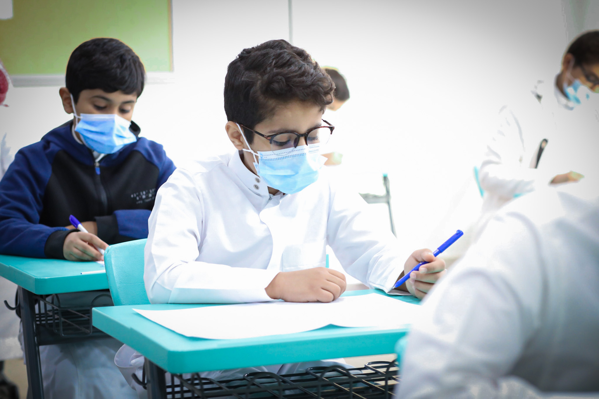 أداء اختبارات نهاية الفصل الدراسي الأول 1443ه