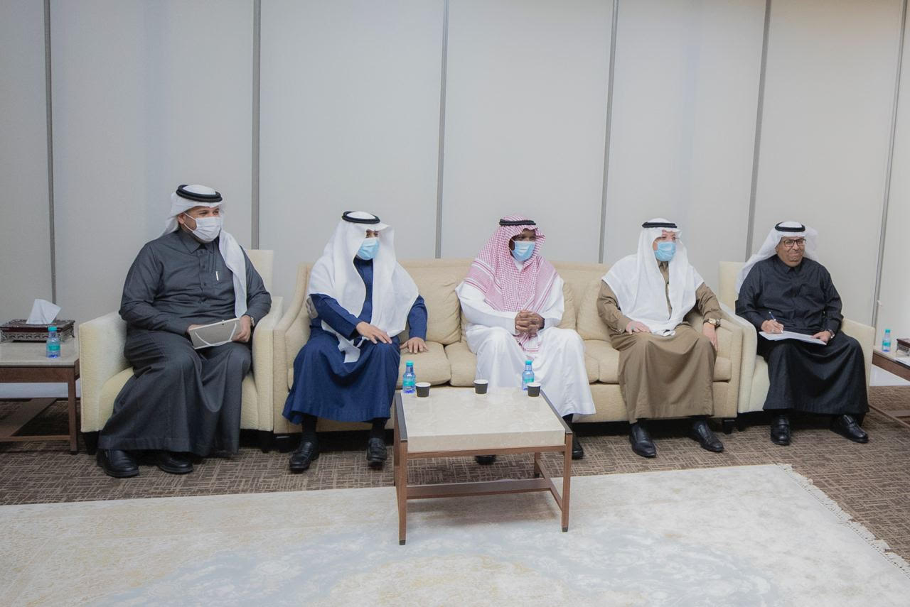 معالي وزير التعليم خلال لقاء الملحقين الثقافيين المعيّنين 