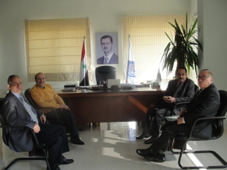 الملحق الثقافي في سوريا يزور جامعة القلمون الأهلية