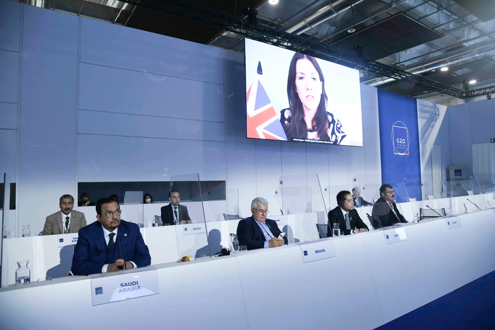 Dr. Hamad bin Mohammed Al Sheikh At the G20 Research Ministers'meeting in Italy